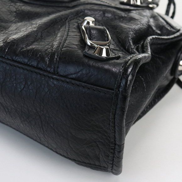 Balenciaga Classic Mini City Handbag Black - Picture 3 of 9